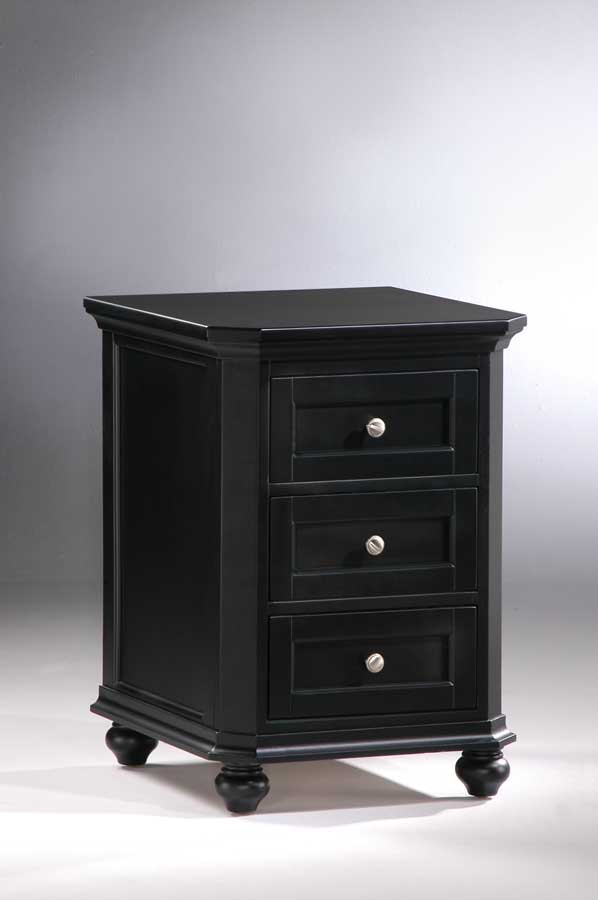 Homelegance 8891BK-A3 Hanna 3-Drawer Cabinet Black