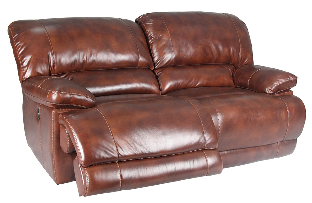 Parker House Mars Leather Power Reclining Sofa in Coffee