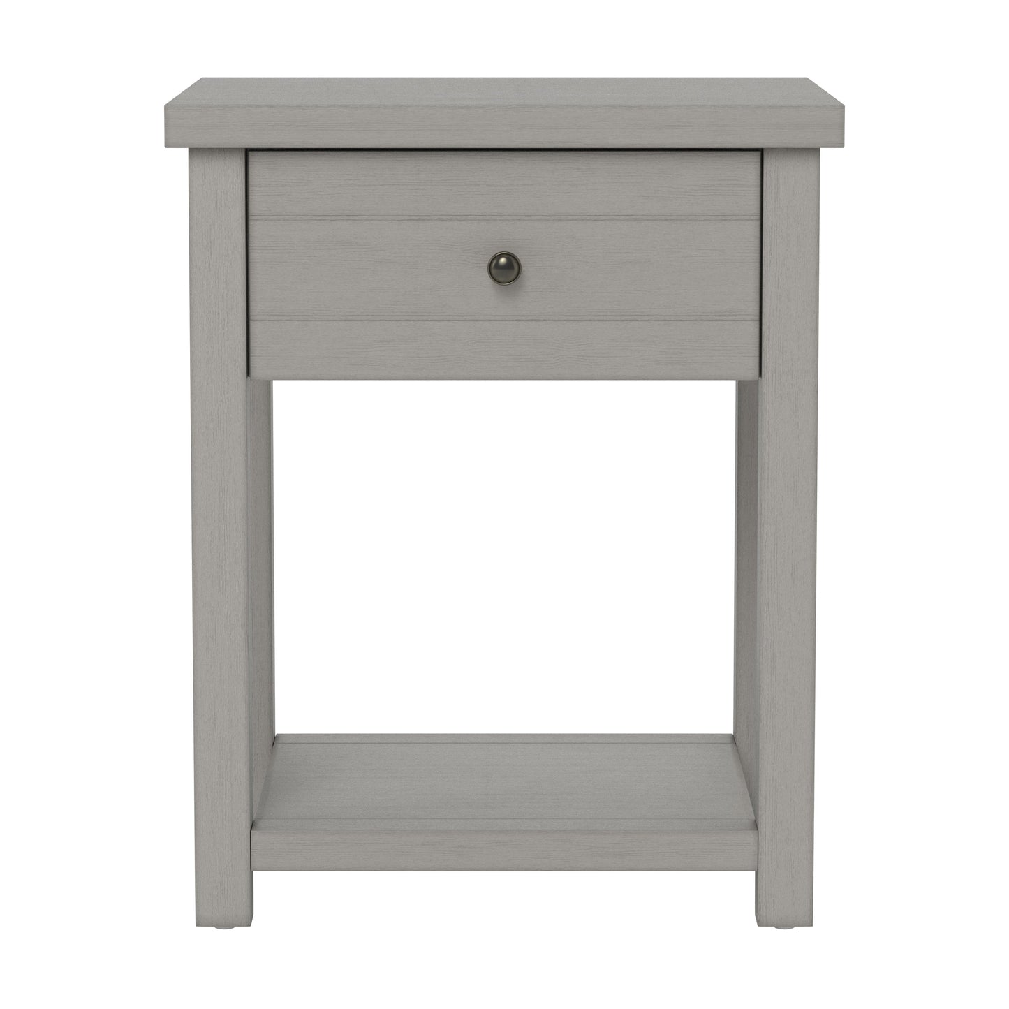Living Essentials by Hillsdale Harmony Wood Accent Table, Gray