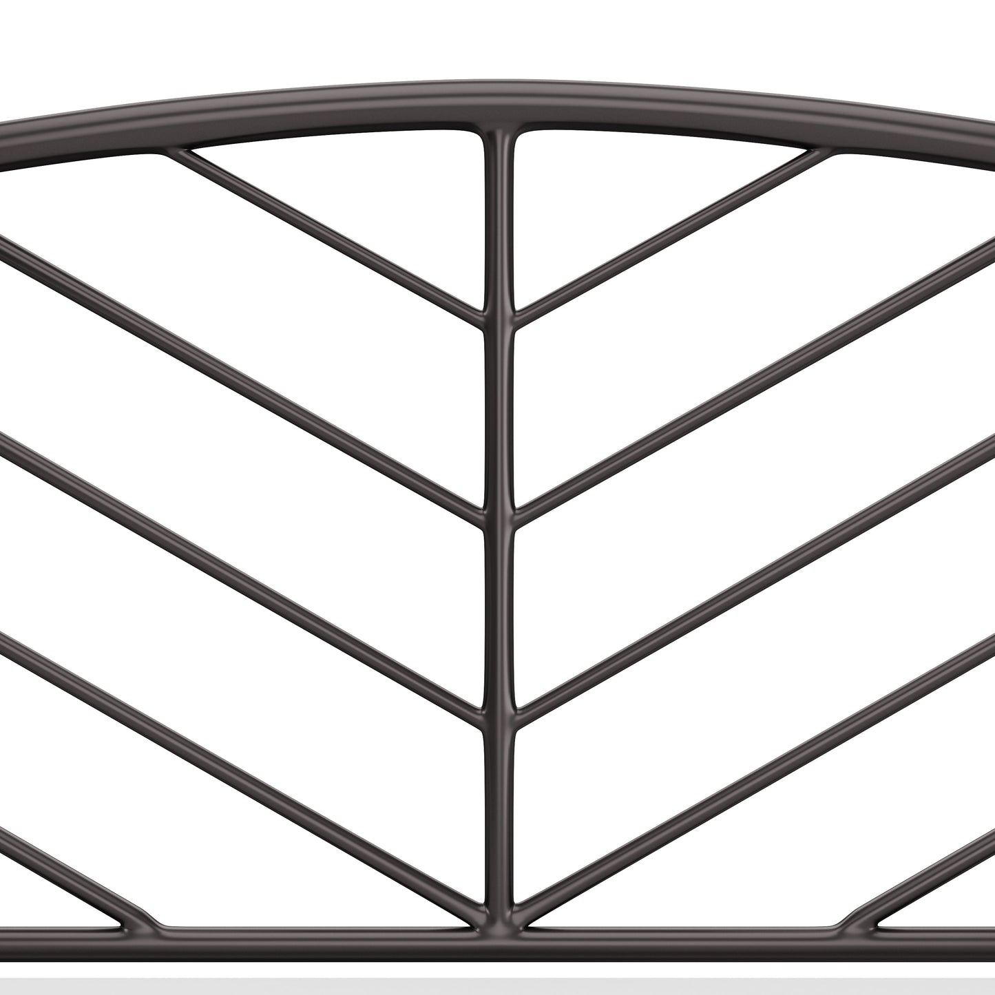 Hillsdale Furniture Essex Metal Queen Headboard, Gray Bronze