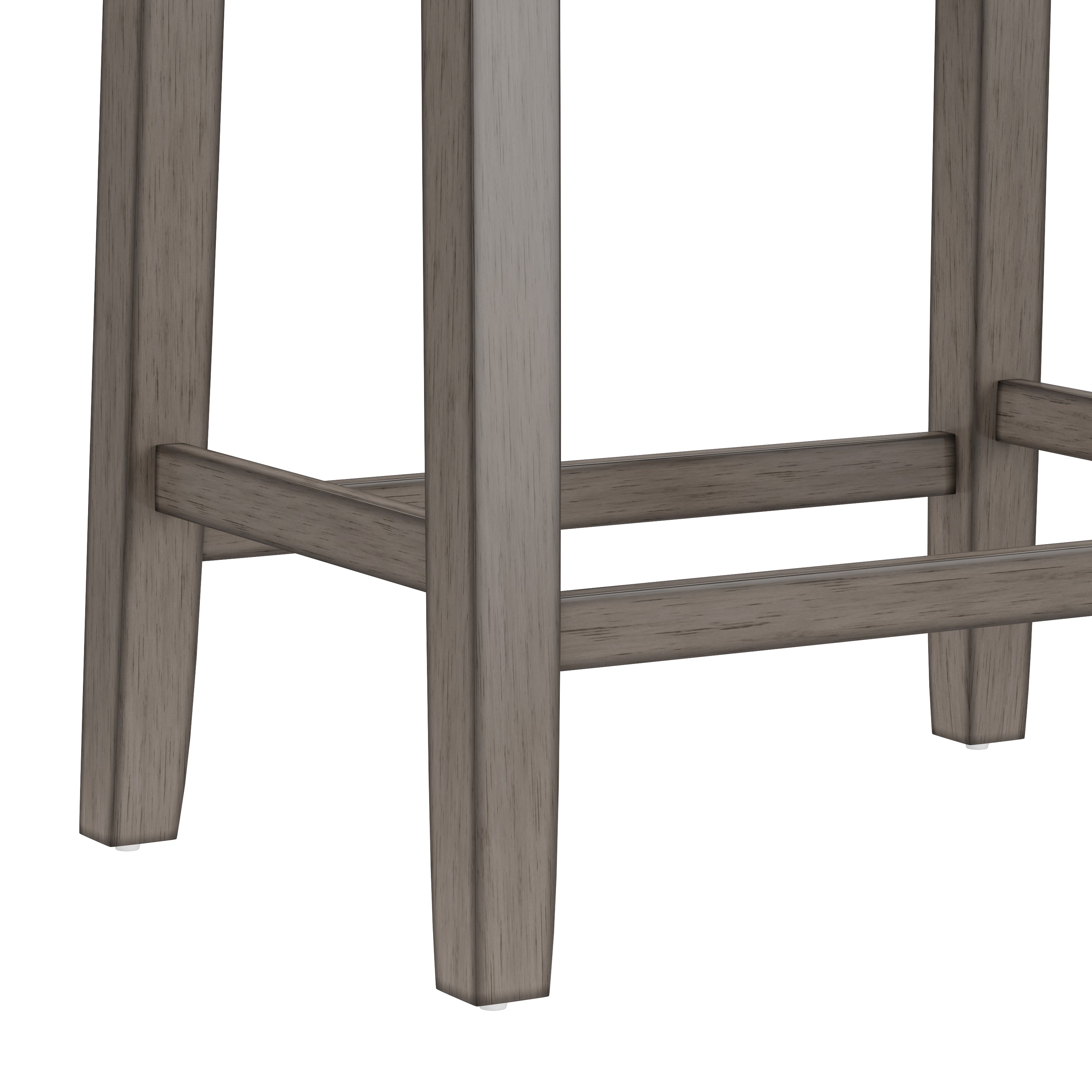Hillsdale Furniture Fiddler Wood Stool - Thumbnail 2