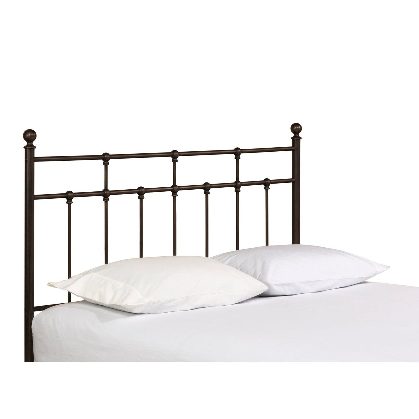 Hillsdale Furniture Providence Metal King Headboard, Antique Bronze