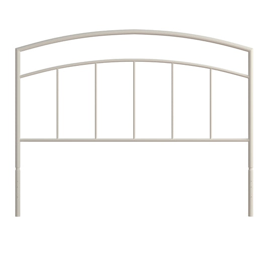 Hillsdale Furniture Julien Full/Queen Metal Headboard, Textured White