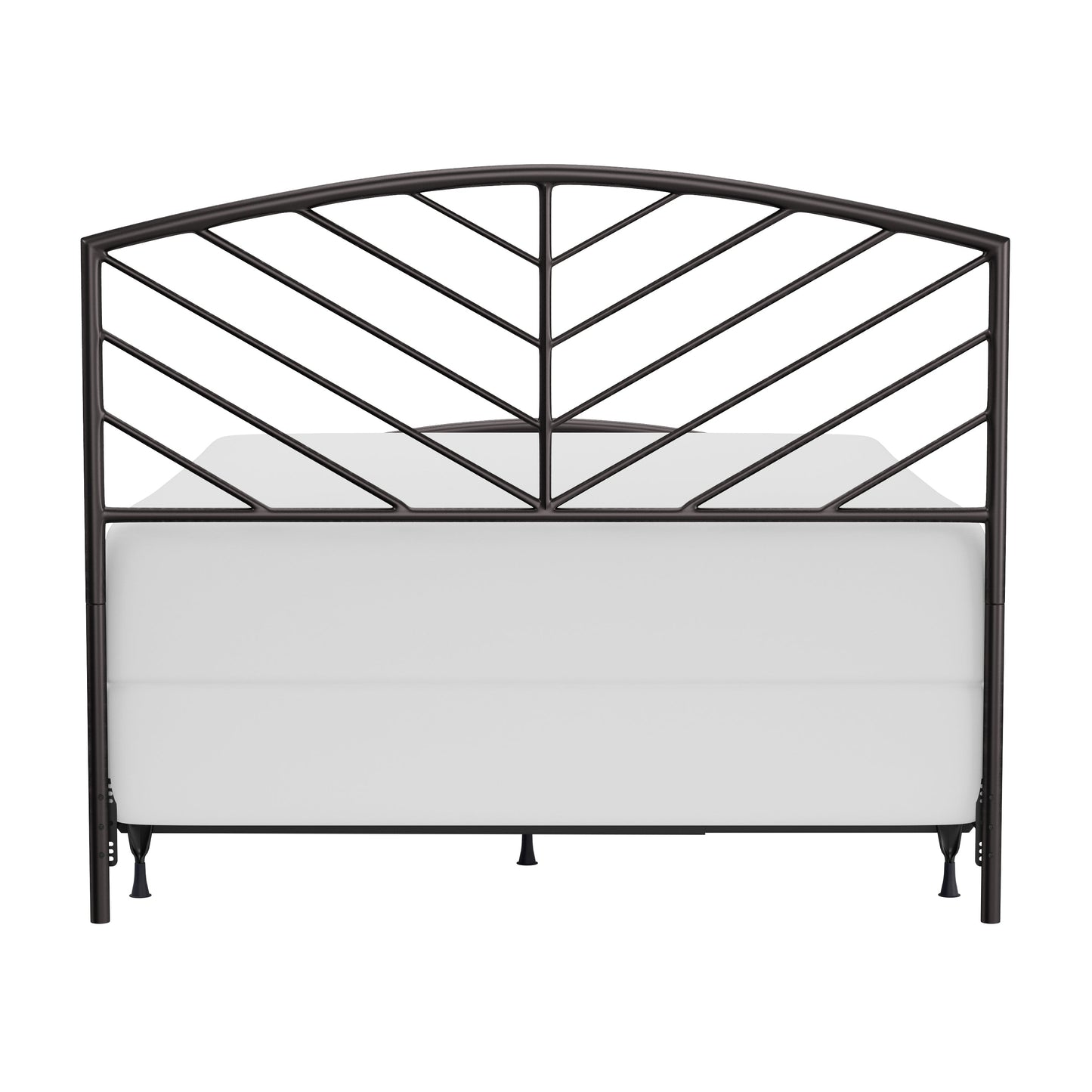 Hillsdale Furniture Essex Metal Queen Bed, Gray Bronze
