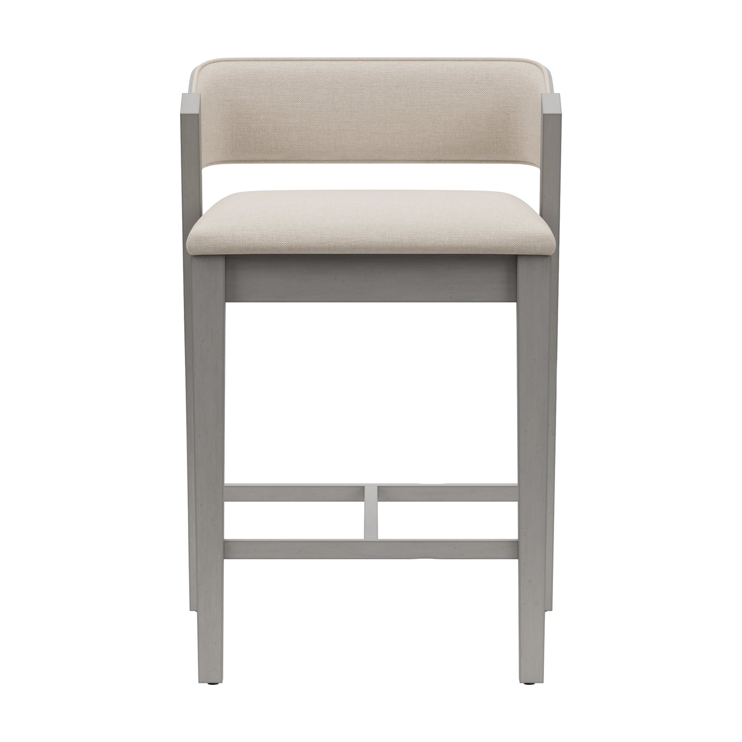 Hillsdale Furniture Dresden Wood Counter Height Stool, Distressed Gray