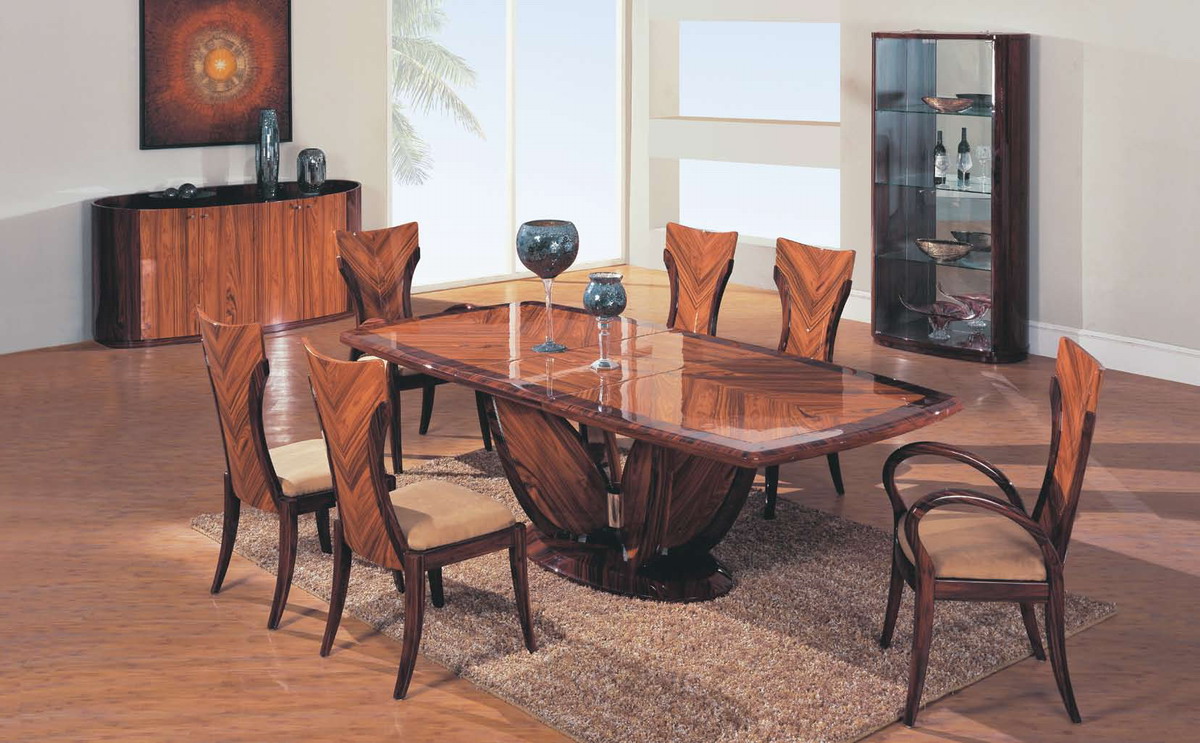 Global Furniture USA D52 Dining Set - Coffee/Dark Brown GF-GF-D52 ...