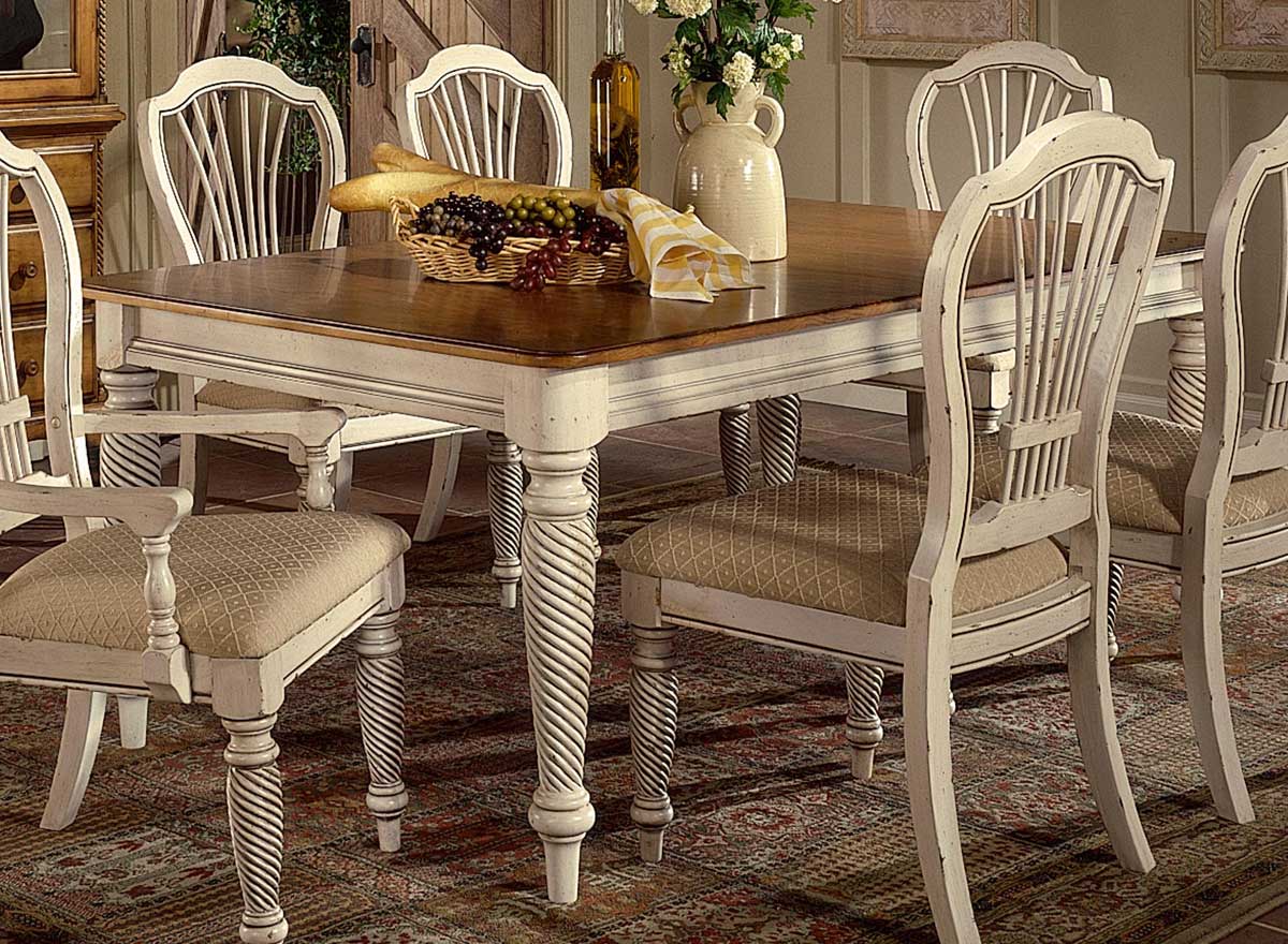 Antique White Dining Room Table For Sale